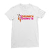 drunk'n donuts Ladies Fitted T-Shirt