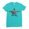 super death star Ladies Fitted T-Shirt