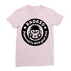 badass bad angry primate 2 Ladies Fitted T-Shirt