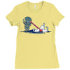 predat awww Ladies Fitted T-Shirt