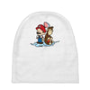 mario and kong Baby Beanies
