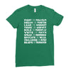 dare to dream Ladies Fitted T-Shirt