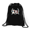 always five acting as one Drawstring Bags