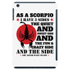 as a scorpio i have 3 sides iPad Mini