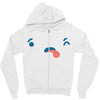 i don't like Zipper Hoodie