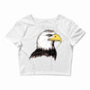 bald eagle Crop Top