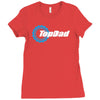 top dad Ladies Fitted T-Shirt