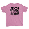 personalised auntie Youth Tee