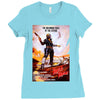 mad max movie poster Ladies Fitted T-Shirt