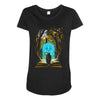 book of magic and adventures Maternity Scoop Neck T-shirt