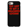 too lazy to get a halloween iPhone 8