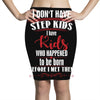 step kids white letter Pencil Skirts