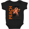 wear peach for  my [you can write any name] Baby Bodysuit