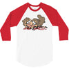 zombies!! 3/4 Sleeve Shirt