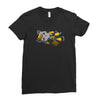 friendly kitty Ladies Fitted T-Shirt