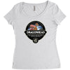 dragon head beer label, ideal gift or birthday present Women's Triblend Scoop T-shirt