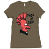 punk's not dead Ladies Fitted T-Shirt