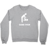 new dad to be gamer over Crewneck Sweatshirt