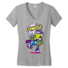 diet zombie pop Women's V-Neck T-Shirt