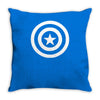 capitan america sticker vinyl decal Throw Pillow