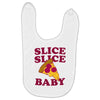 slice slice baby pizza tee Baby Bibs