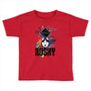 who loves husky Toddler T-shirt