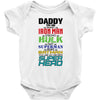 daddy you are my favorite superhero Baby Bodysuit