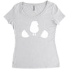 Chicken and Little Chick Women's Triblend Scoop T-shirt