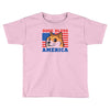doge bless america Toddler T-shirt