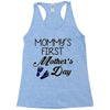 mommys first mothers day Racerback Tank