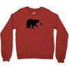 Bear Fishing Crewneck Sweatshirt