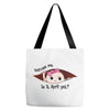 Excuse Me Is It April Yet Baby Girl Tote Bags