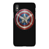 cotton captain america shield distressed, ideal gift or present iPhoneX Case