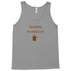 Grandpa Powered by coffee Tank Top