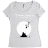 david gilmour on island Women's Triblend Scoop T-shirt