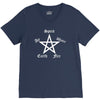 elements pentagram V-Neck Tee