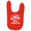 crappie fish Baby Bibs