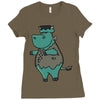 frankencow Ladies Fitted T-Shirt