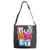 new mudhoney logo Adjustable Strap Totes