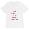 To Be Alive (a233) V-Neck Tee