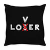 Loser - Lover Throw Pillow