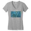 Van Gogh  Blossoming Almond Women's V-Neck T-Shirt