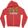 definitely in my zone Zipper Hoodie