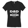 dad to the rescue Women's V-Neck T-Shirt