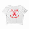 do not resuscitate Crop Top