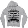 Dear Daddy... Zipper Hoodie