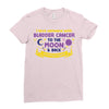I Love Someone with Bladder Cancer to The Moon &amp; Back to Infinity Ladies Fitted T-Shirt
