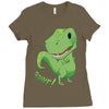 rawr (2) Ladies Fitted T-Shirt