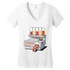 autobacon Women's V-Neck T-Shirt