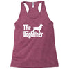 the dogfather english springer spaniel white Racerback Tank